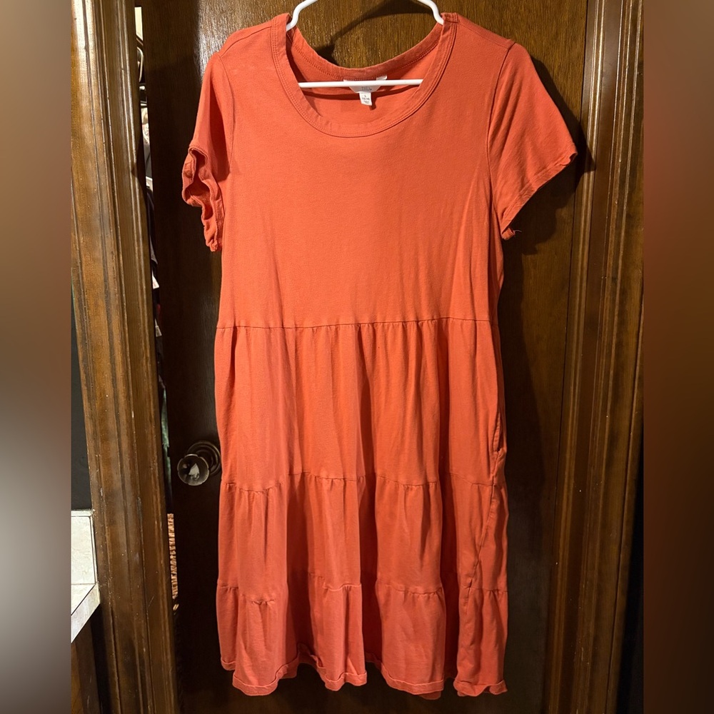Time and Tru Coral Dress